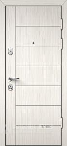 Базовая входная недорогая дверь №65 внешняя - фото