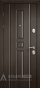 Уличная дверь с атмосферостойким покрытием винорит №93 внутренняя - фото