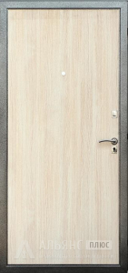 Внешняя входная дверь с уплотнением цвет светлый ясень №1 внутренняя - фото