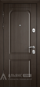 Классическая дверь для улицы с покрытием шагрень №45 внутренняя - фото