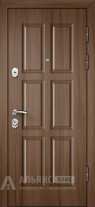 Входная дверь в стиле модерн с утеплением №99 внешняя - фото