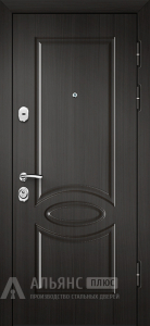 Входная дверь с каркасом повышенной прочности №43 внешняя - фото