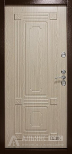 Лофтовая дверь со светлой панелью №2 внутренняя - фото