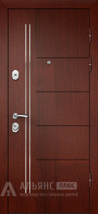 Офисная дверь с надежным цилиндровым замком №32 внешняя - фото