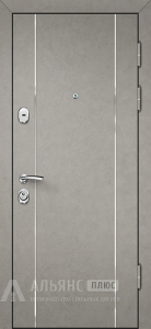 Входная дверь в коттедж под покраску лайт №24 внешняя - фото