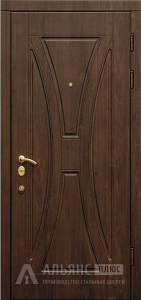 Входная дверь с защитой от шума 3К №67 внешняя - фото